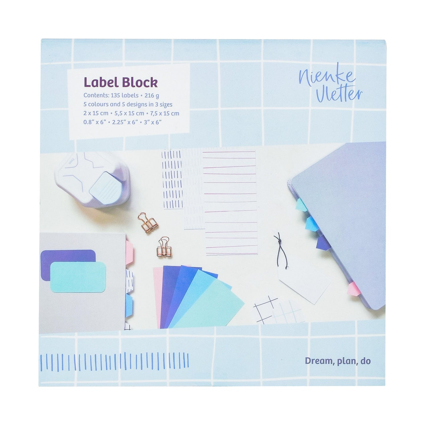 Nienke vletter • blocco etichette 135 etichette