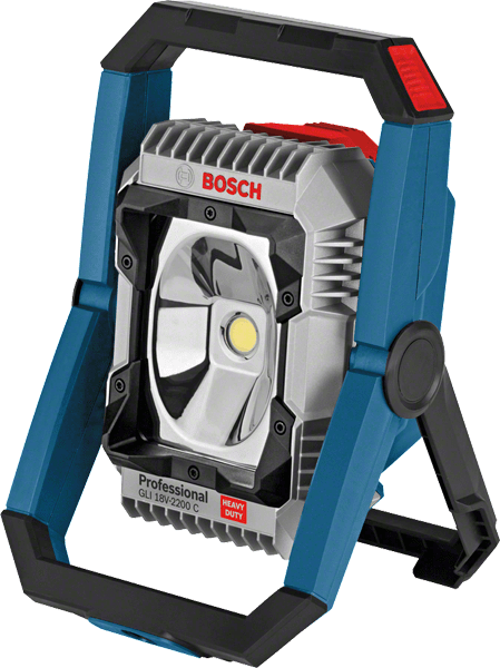 Lampada da cantiere a batteria Bosch LED gli18v-2200c nuda