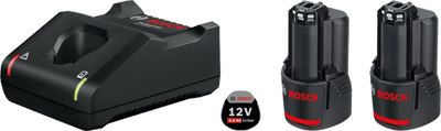 Bosch Prof StartSet 12V 2 Accus 2.0 AH e Caricatore