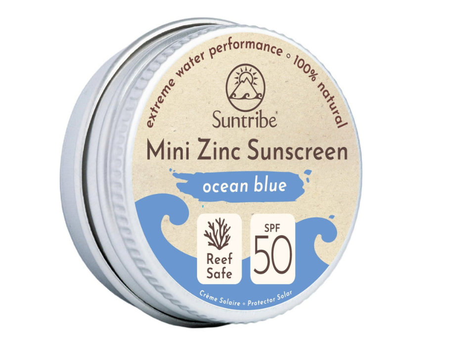 Protector solar Suntribe - face sport - spf 50 - azul océano - 15 gr