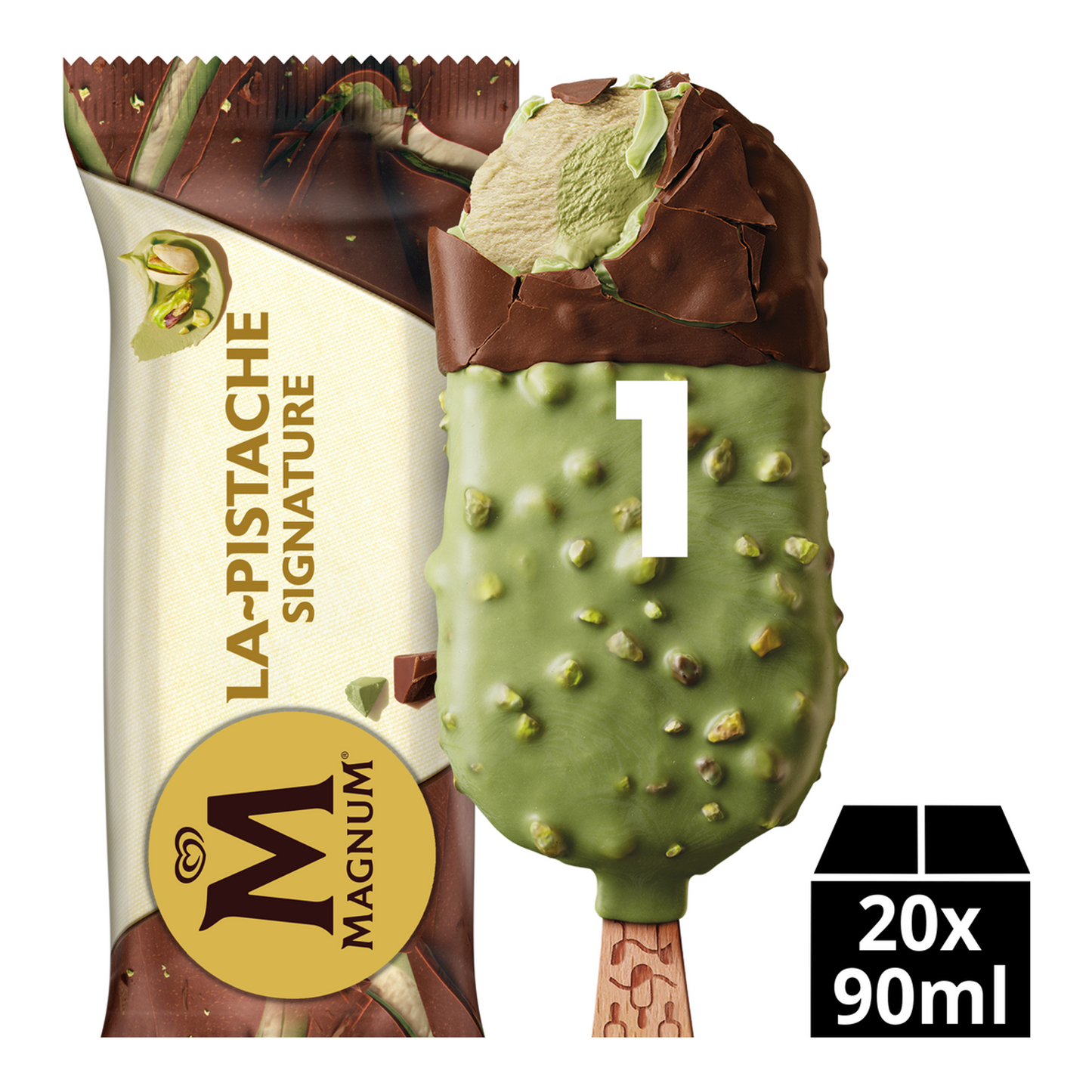 Ola magnum pistacho (20x 85 ml)