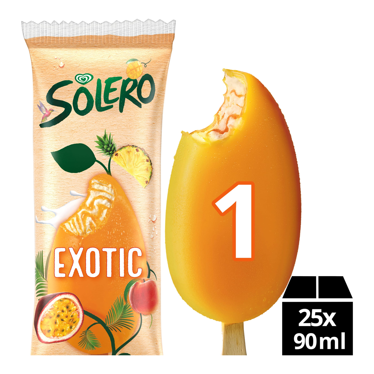 Ola solero explosión exótica (25x90 ml)