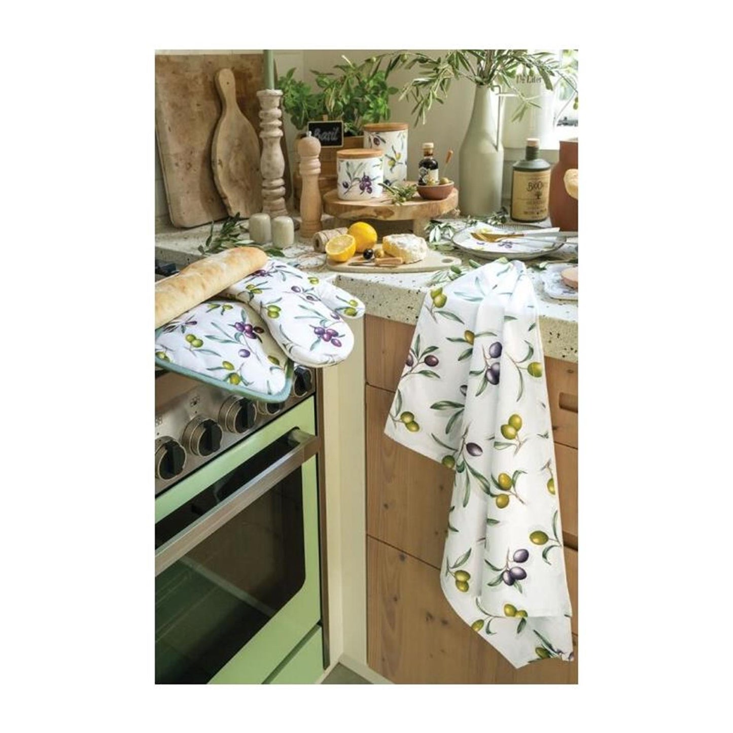 Guanto da forno Ambiente olive deliziose