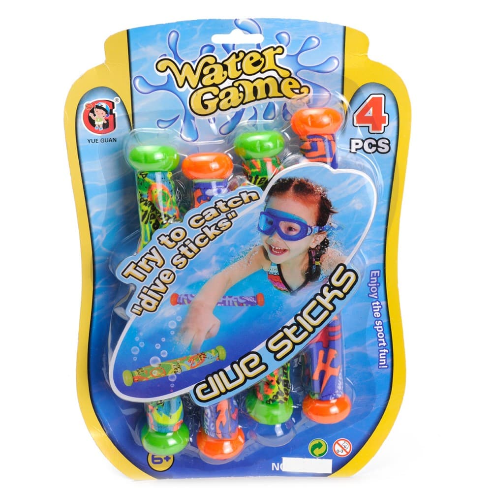 Jonotoys Water Game che spunta Sticks 4 pezzi