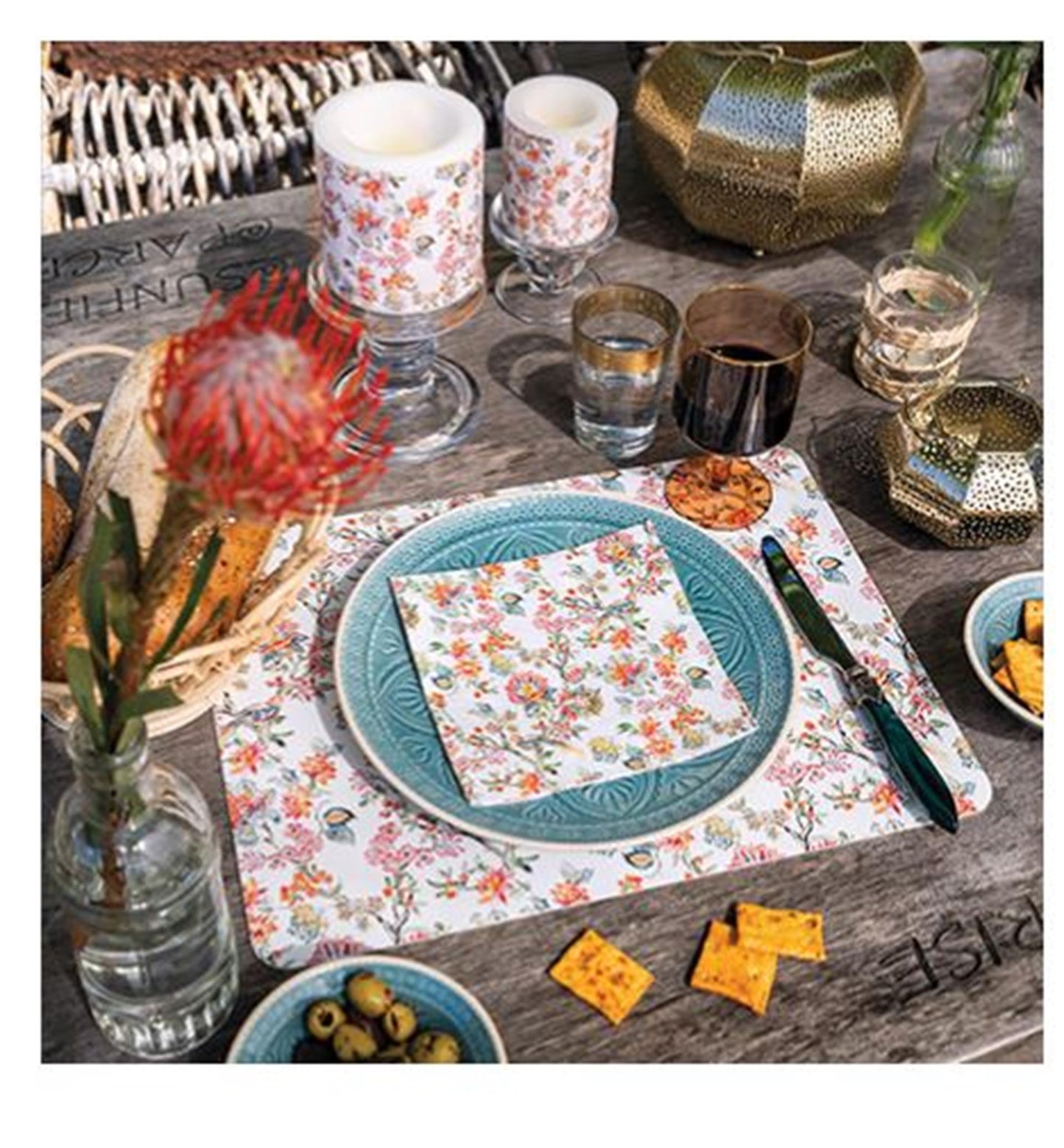 Ambiente cestino per il pane orientale