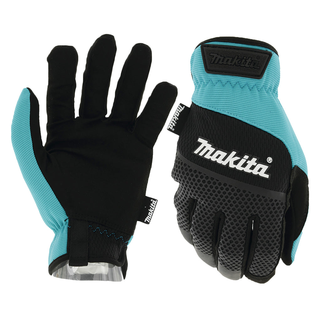 Guantes de trabajo Makita con puño abierto | talla m - p-84654