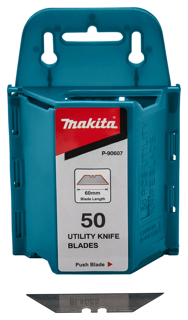 Accessori Makita p-90607 | lame di ricambio | per coltello pieghevole p-90582 | 50 pezzi - p-90607