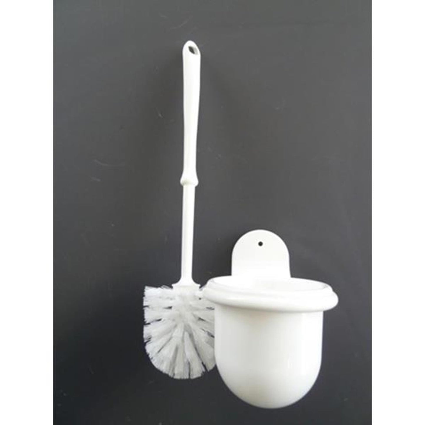 Accessori WC in plastica bianca