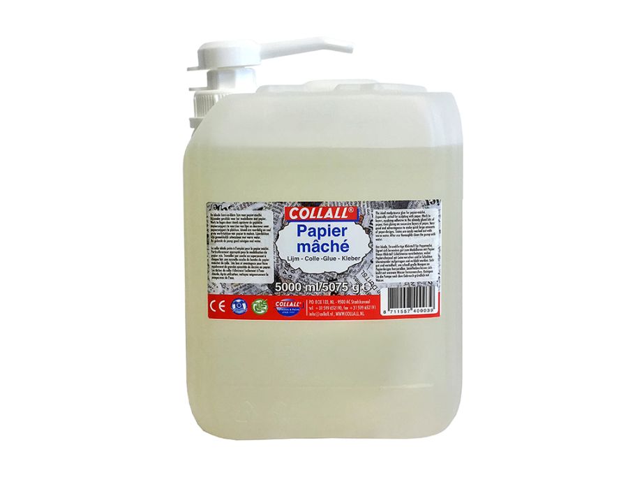 Collall paper-maché colla in jerrycan 5l