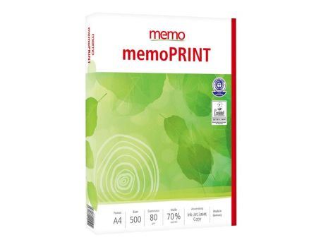 Papel de impresora no memo A4 80 GR 500 Hoja 70% Blanco