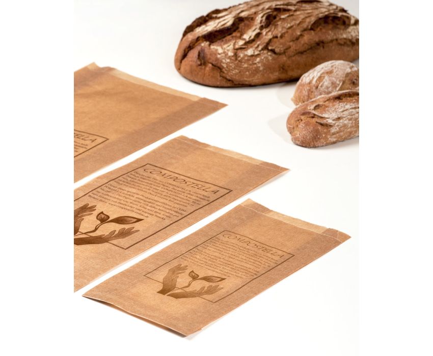 Bolsas de pan de compostella pequeñas 1000 piezas