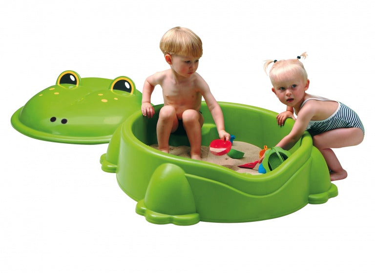 Paradiso Toys Sandbox Frog 84 x 92 cm Verde 2 pezzi