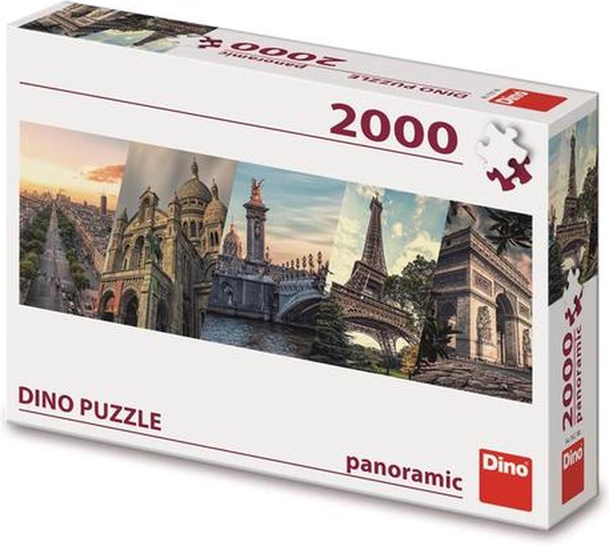 Dinotoys Dino Puzzle - Panoramic Paris - 2000 pezzi