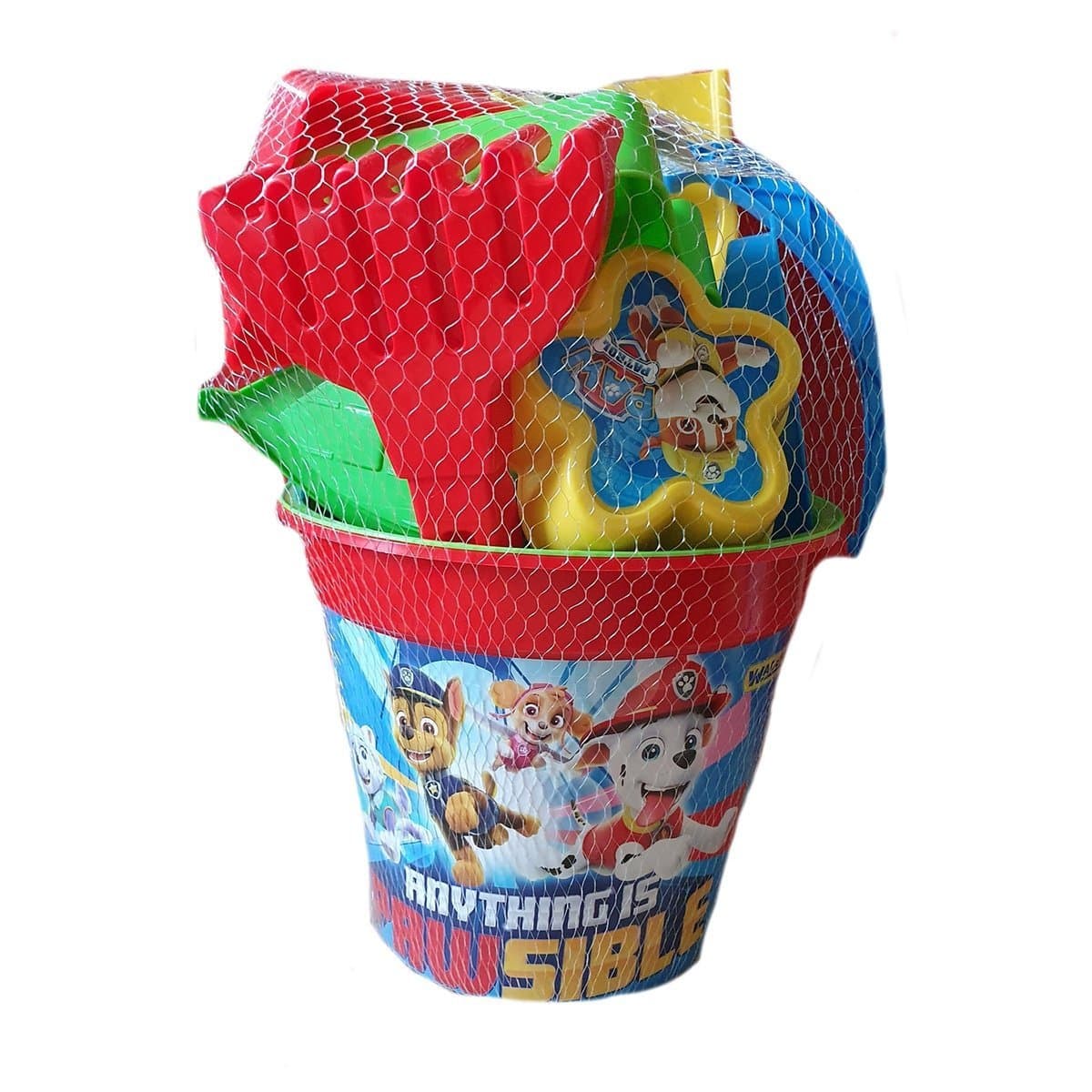 Path Patrol Beach Bucket Juego grande de 9 piezas.