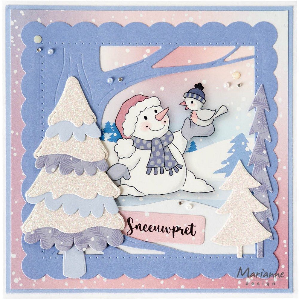 Design Marianne • blocco di carta I sogni invernali di eline