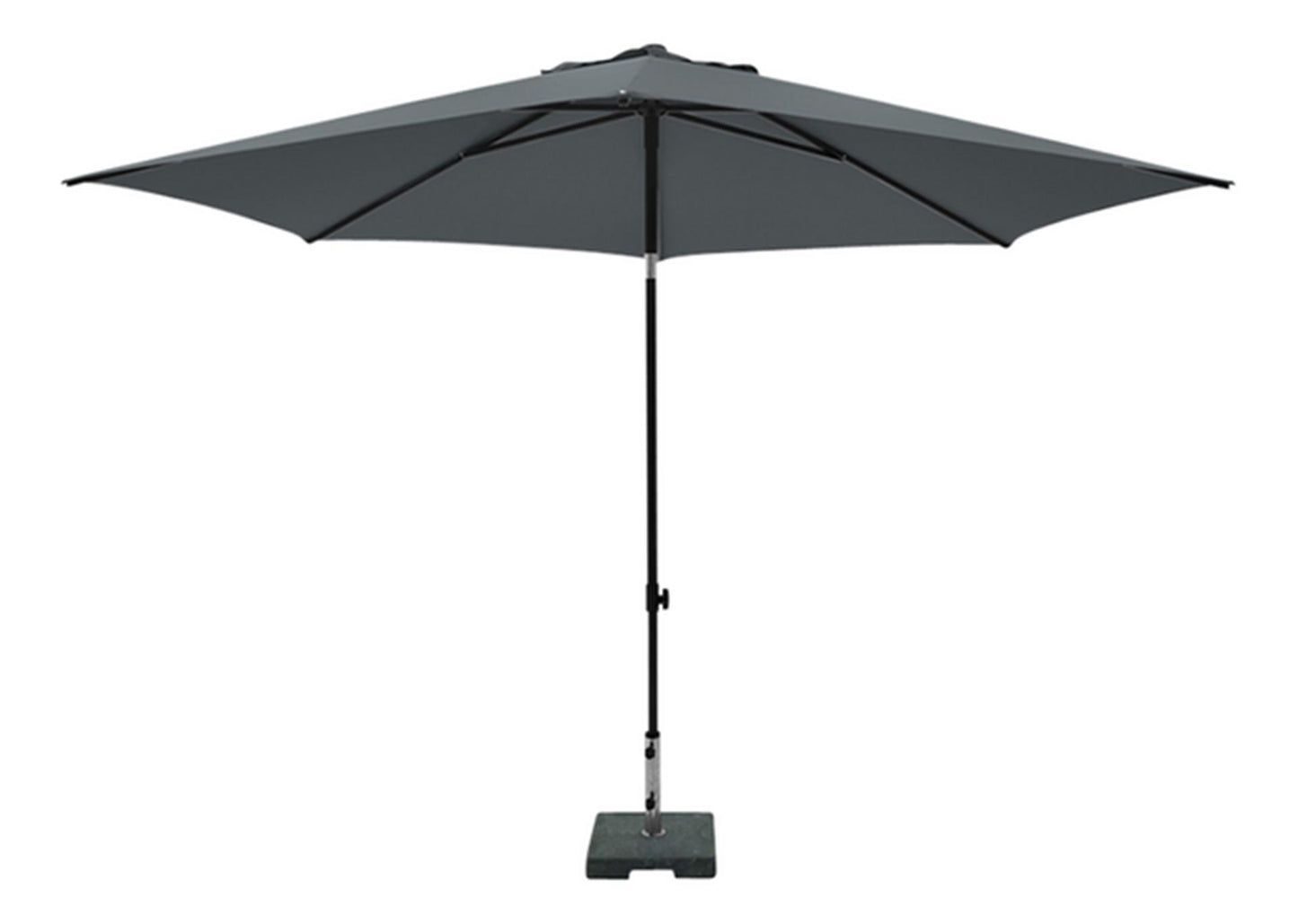 Madison parasol mykanos 250 cm grigio