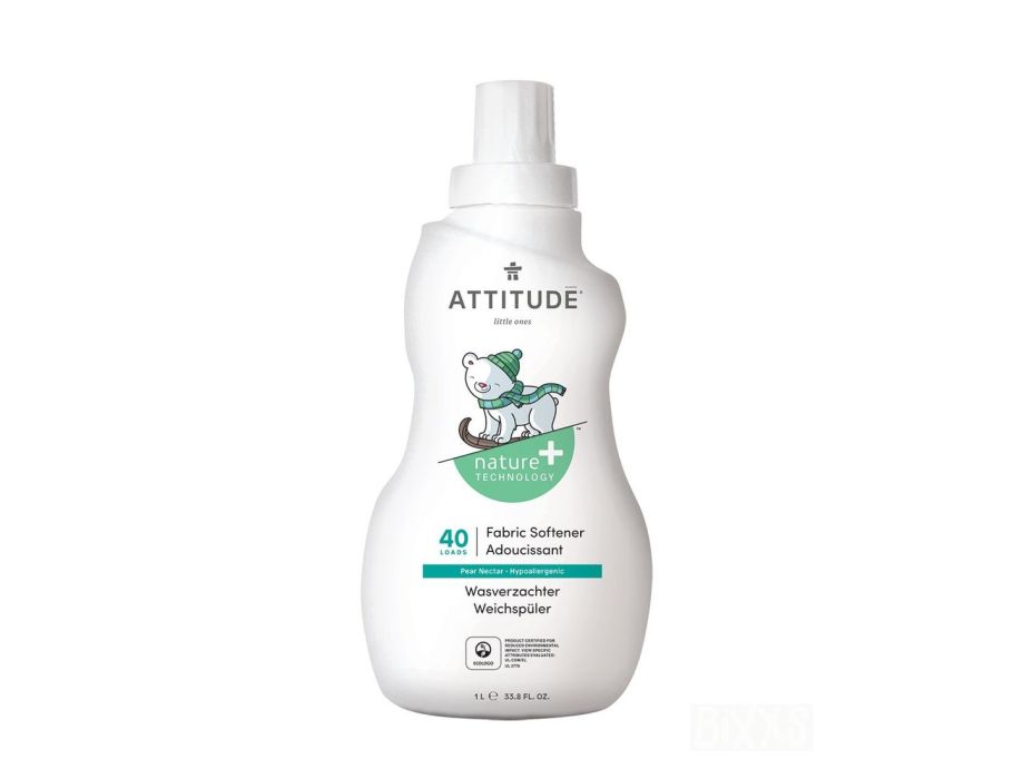 Naturaleza de actitud+ pequeños - suavizante de telas - pera néctar 1l