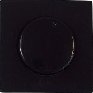 Placca di copertura Peha dimmer + pulsante peha dialogo nero - 4602664