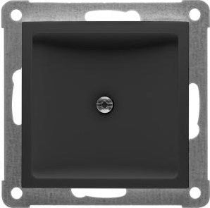Piastra cieca Peha badora nero opaco - 4603700