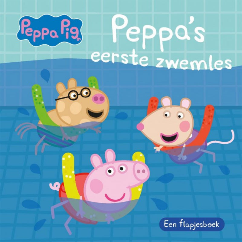 La primera lección de natación de Peppa en globo grande