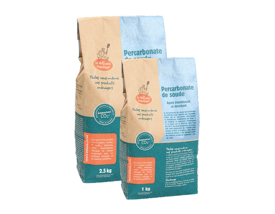 LA Droguerie Ecologique Percarbonato de sodio Peróxido de hidrógeno sólido 1 kg