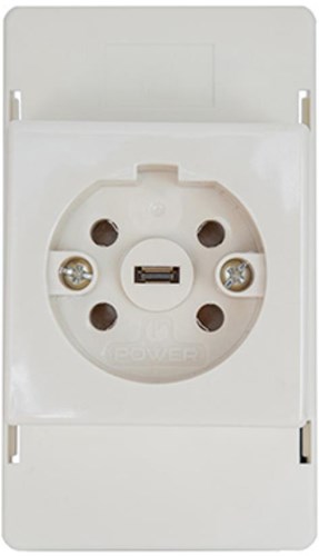 Coperchio Perilex con presa Perilex per scatola di giunzione cream power - 4047815