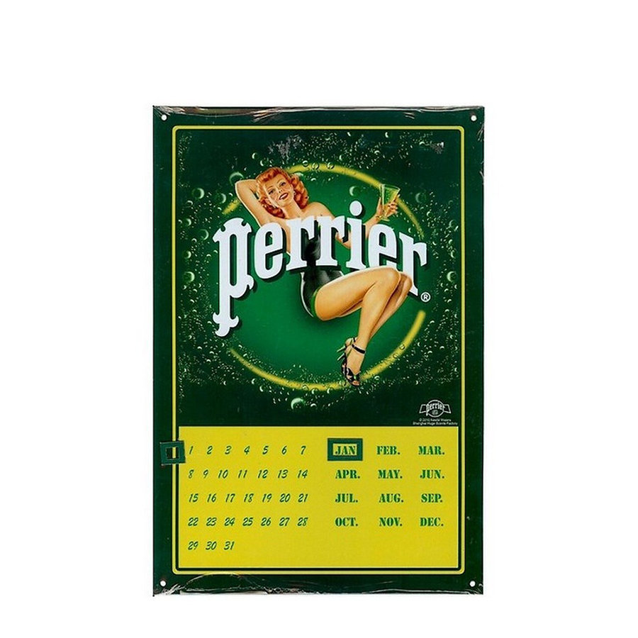 Calendario pin-up Perrier 31x21 cm