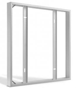 Pfs cornice da superficie per pannello LED 60x60x5,5cm bianco - 5417875