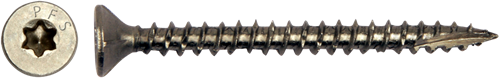Pgb-europa pfs+ | Tornillo para aglomerado de acero inoxidable pfs+ vk-t ø 4,0x40 a2 - 200 piezas - pfwvtva00004000403