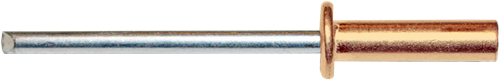 Pgb-europa pgb-sujetadores | remache ciego din 7337a ø 3.00x5 cu pc | 500 piezas - 07337ar07003000053
