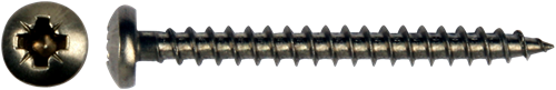 Pgb-europe pgb-fasteners | vite universale testa cilindrica testa bombata ø 3,5x30 a2 pz2 pgwczva00003500303