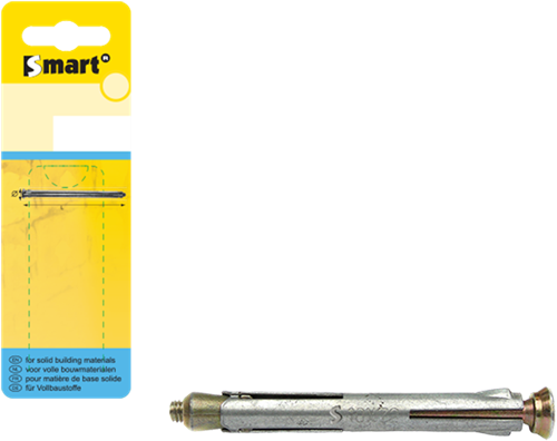 Pgb-europe smart | met. kozijnplug +afdkap m10x92 zn sm0mkp001100092h