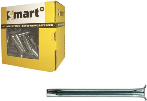Pgb-europe smart | spanhuls in gehard veerstaal 6x60 zn | 100 st sm00ea001060060e