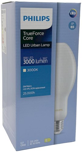 Philips LED E27 18W-80W HPL 3000K mate - LED3634