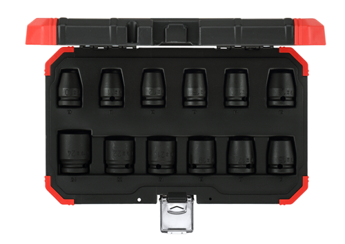 Gedore rojo | juego de llaves de impacto 1 2 | 12 piezas. - r63003012