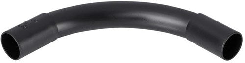 Pipelife codo PVC 3 4 (19mm) negro por pieza - 4031133