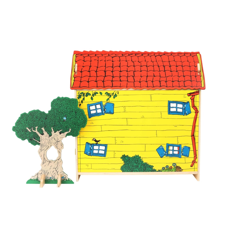 Licenze per libri per bambini Pippi Calzelunghe - Casetta dei giochi Villa Kakelbont