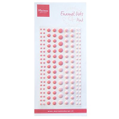 Design Marianne • punti smaltati due rosa