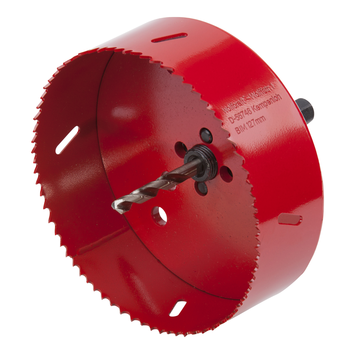 Wolfcraft Wolfcraft Hole Saw 127 mm rosso 5495000