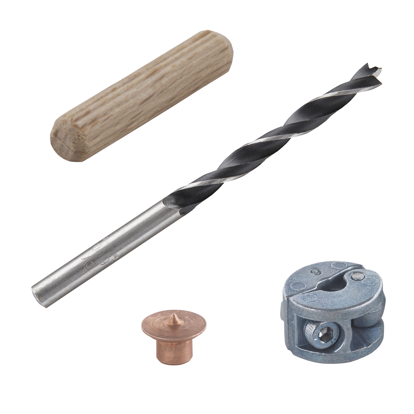 Set di tasselli Wolfcraft | ø6mm | 31 pezzi | 1 set - 2916000
