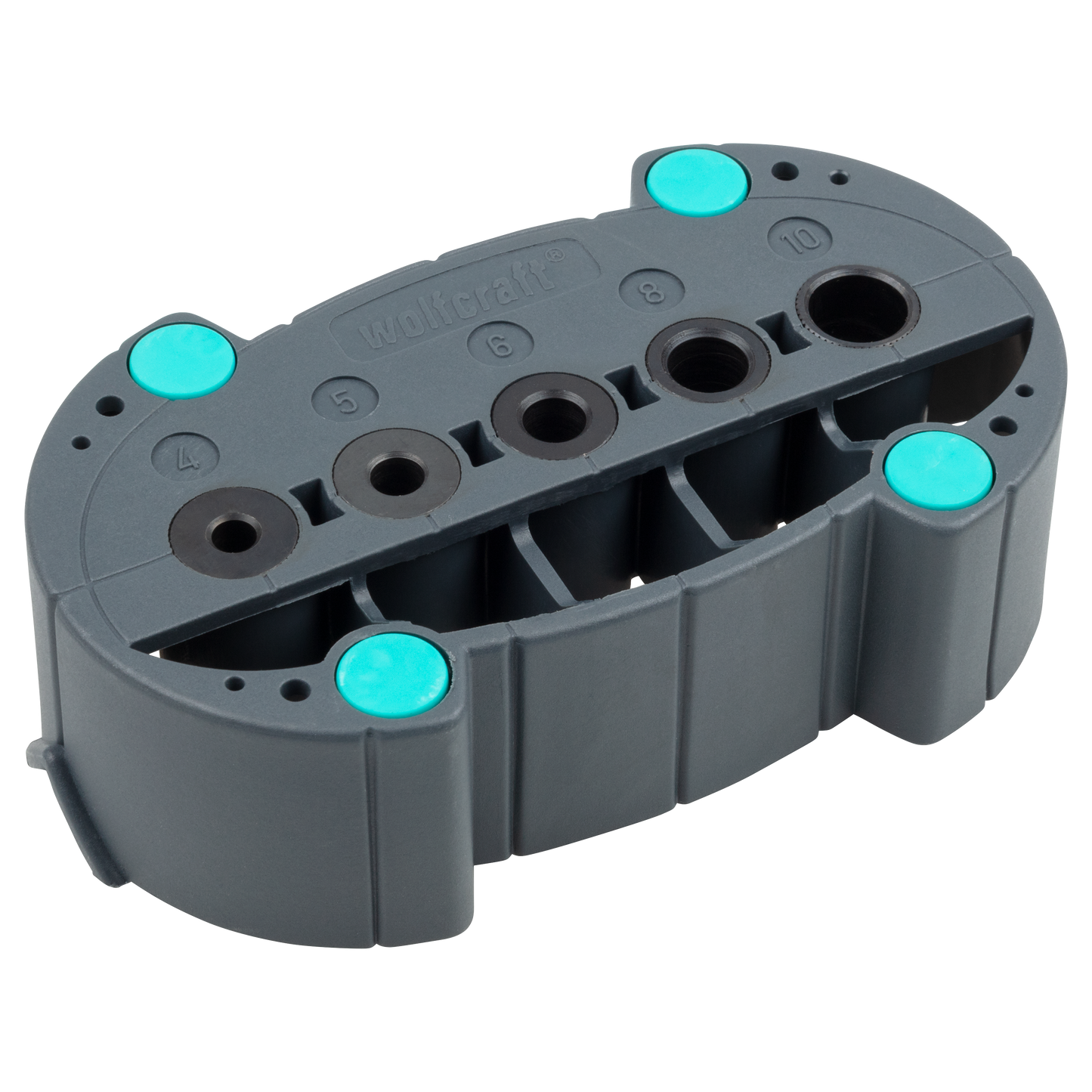 Móvil de batería Wolfcraft | ayuda para la perforación | ø4, 5, 6, 8, 10mm | 1 pieza - 4685000