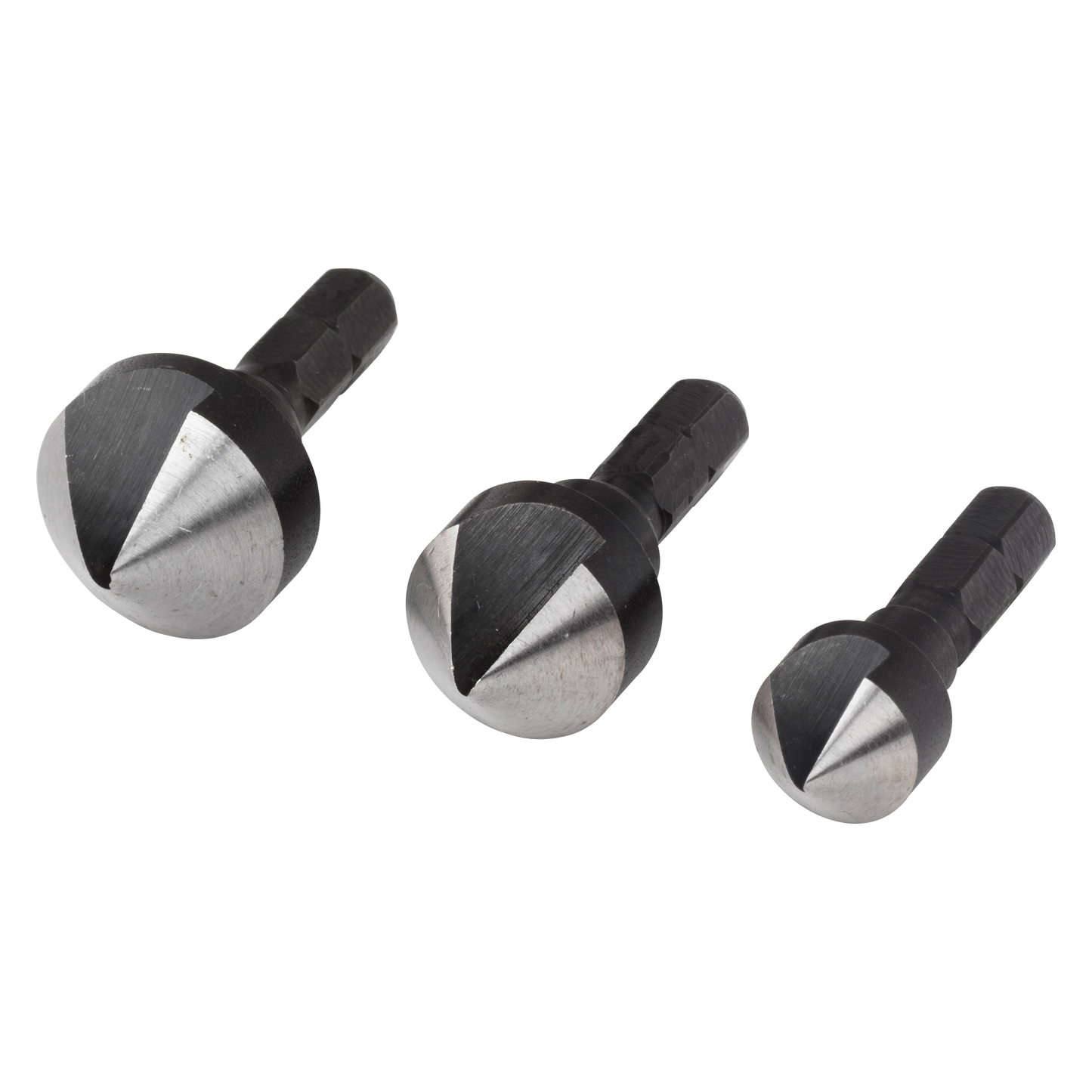 Wolfcraft Wolfcraft Kegelzinkboorset Metal 3 pezzi 2584000