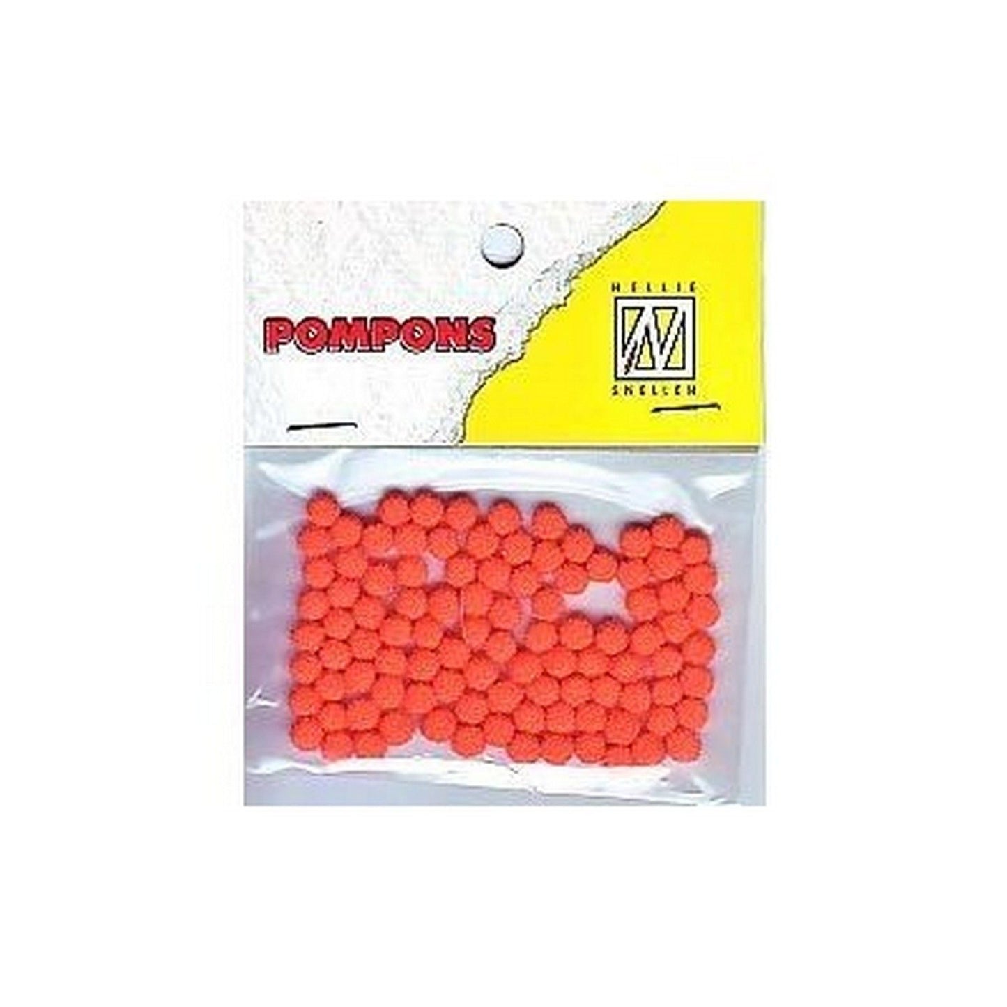 La elección de Nellie • pompones mini 3mm paquete de 100 piezas col. 16 naranja