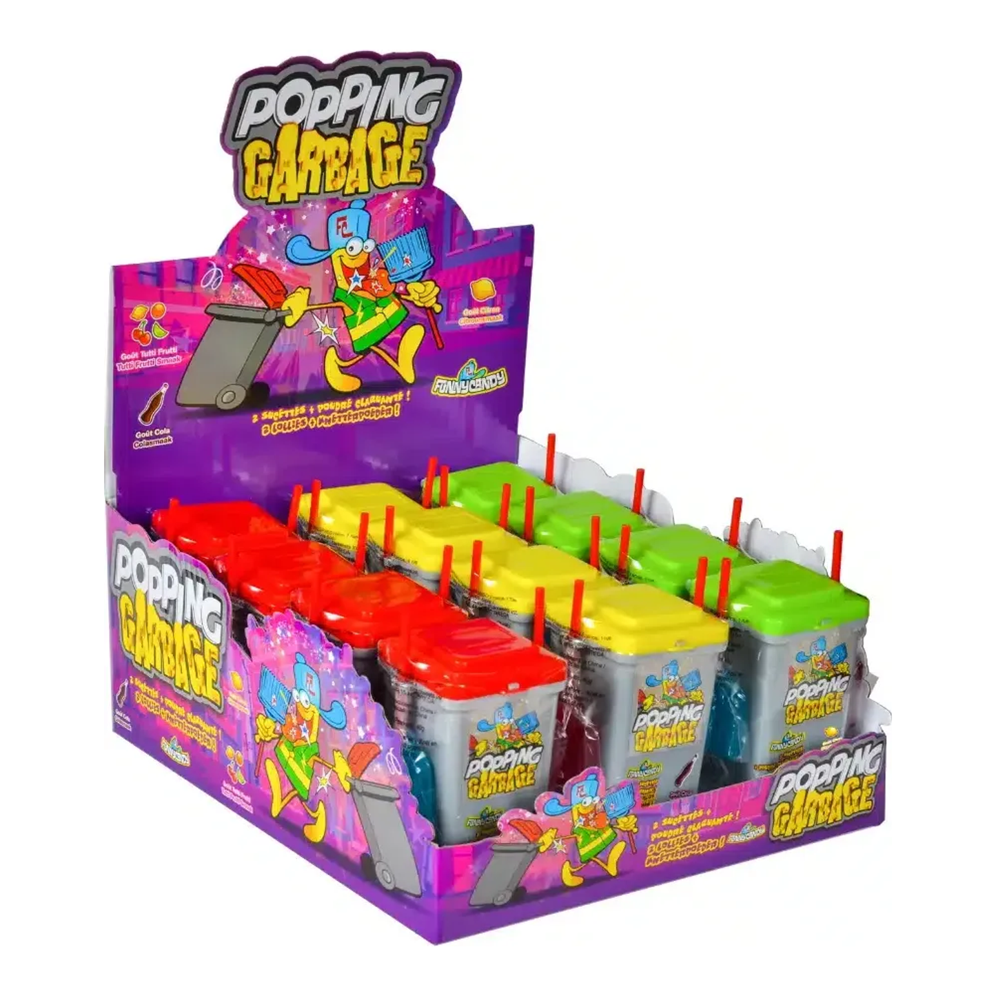 Basura divertida para hacer estallar caramelos (12x 40gr)