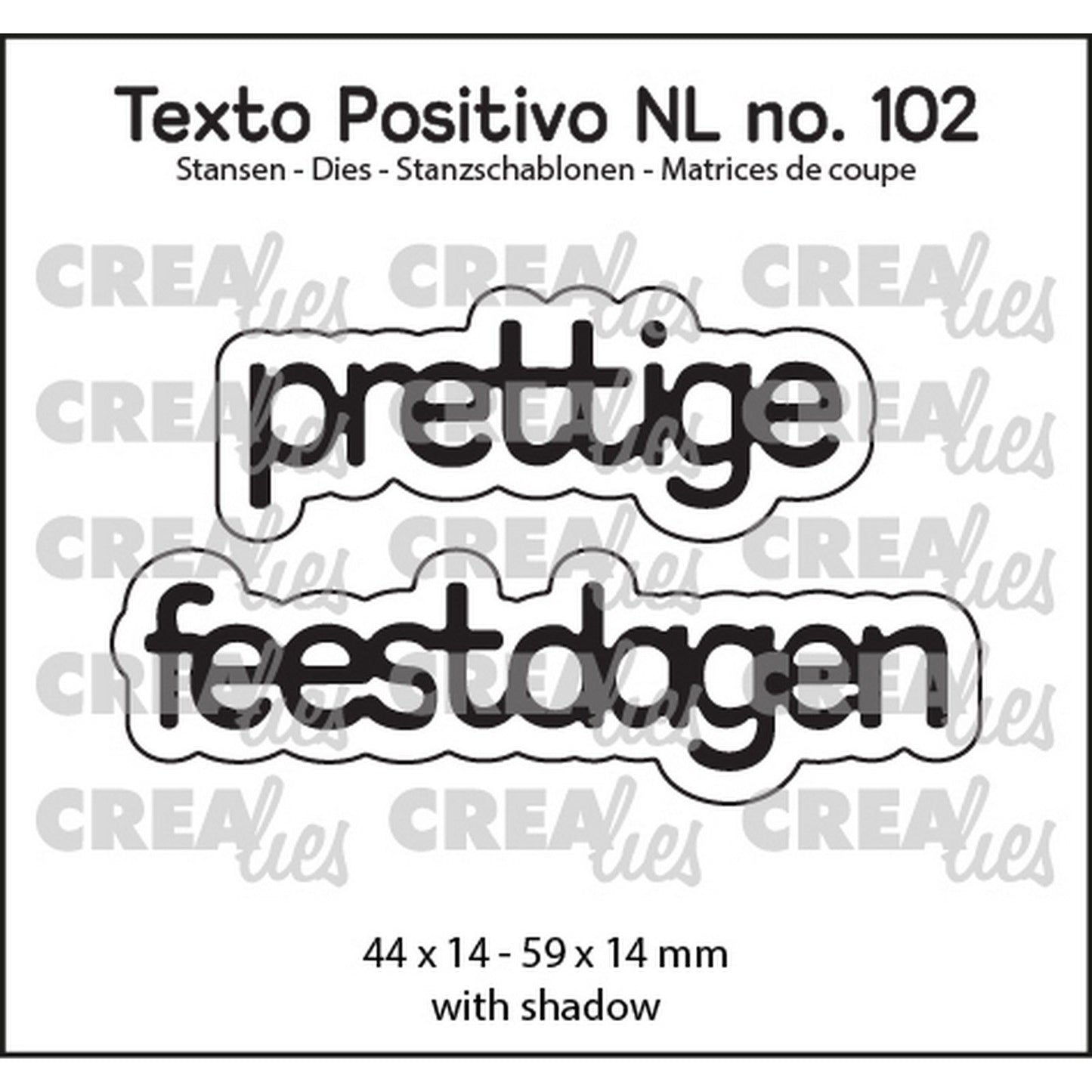 Crealies • texto positivo en felices fiestas