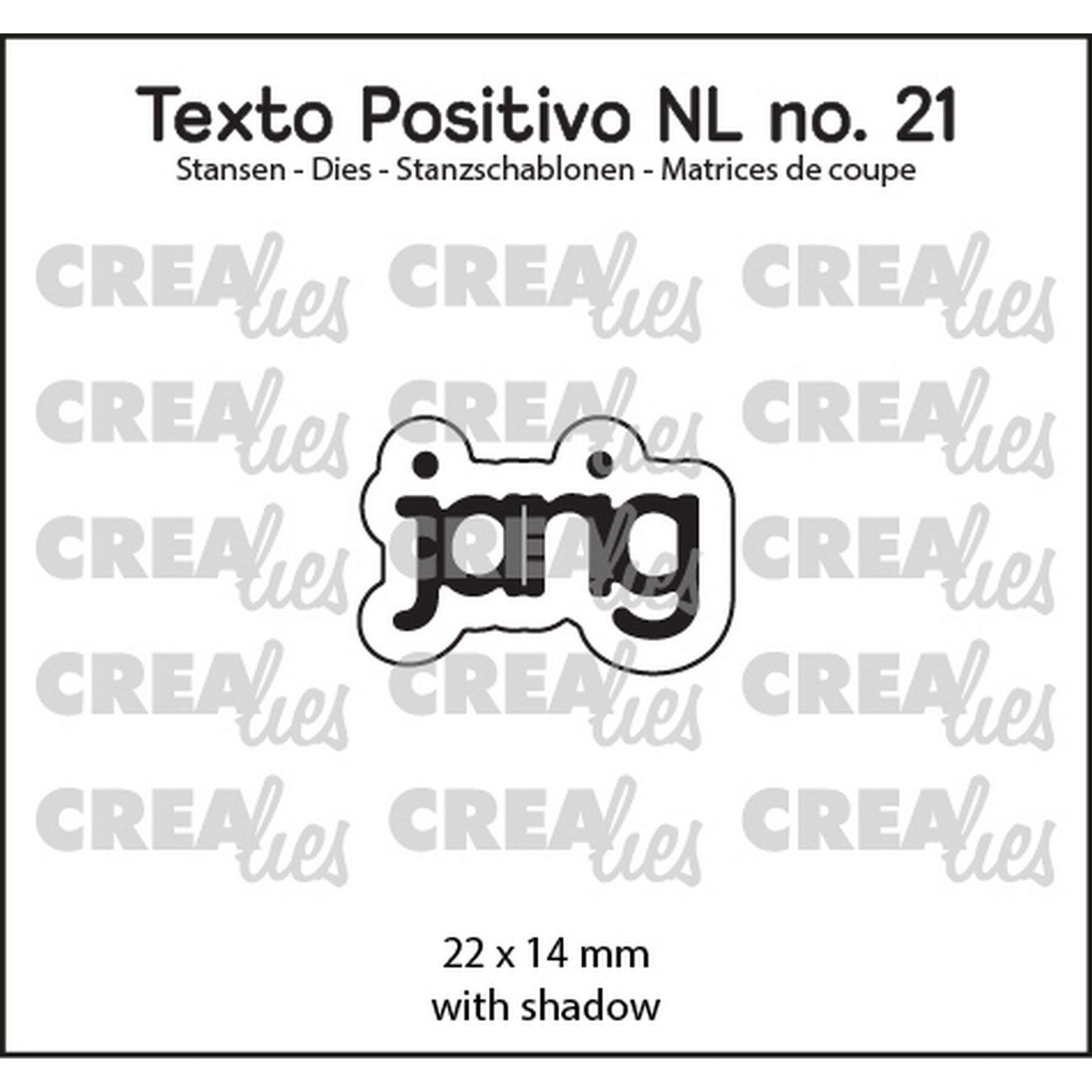 Crealies • testo positivo it Il compleanno di oggi