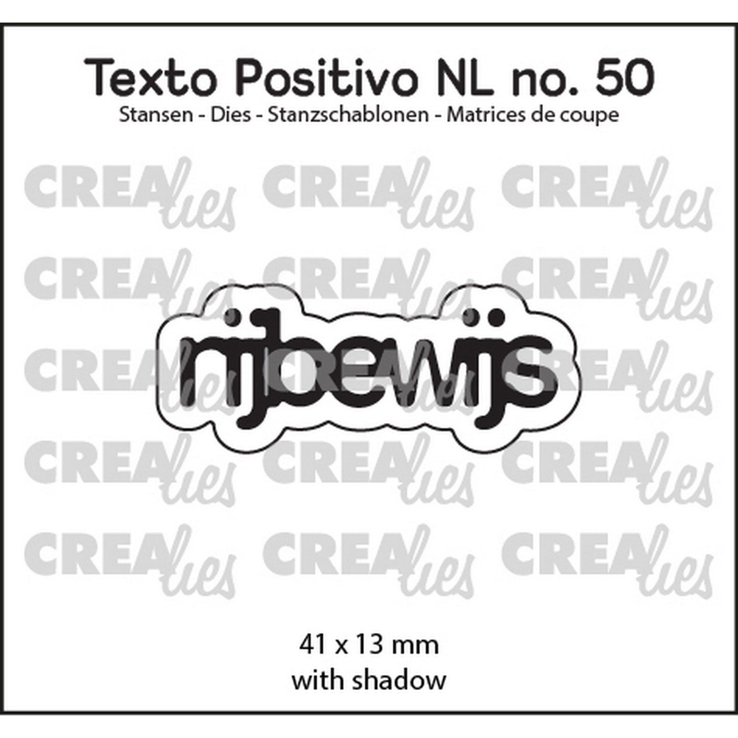 Crealies • texto positivo en dies patente di guida