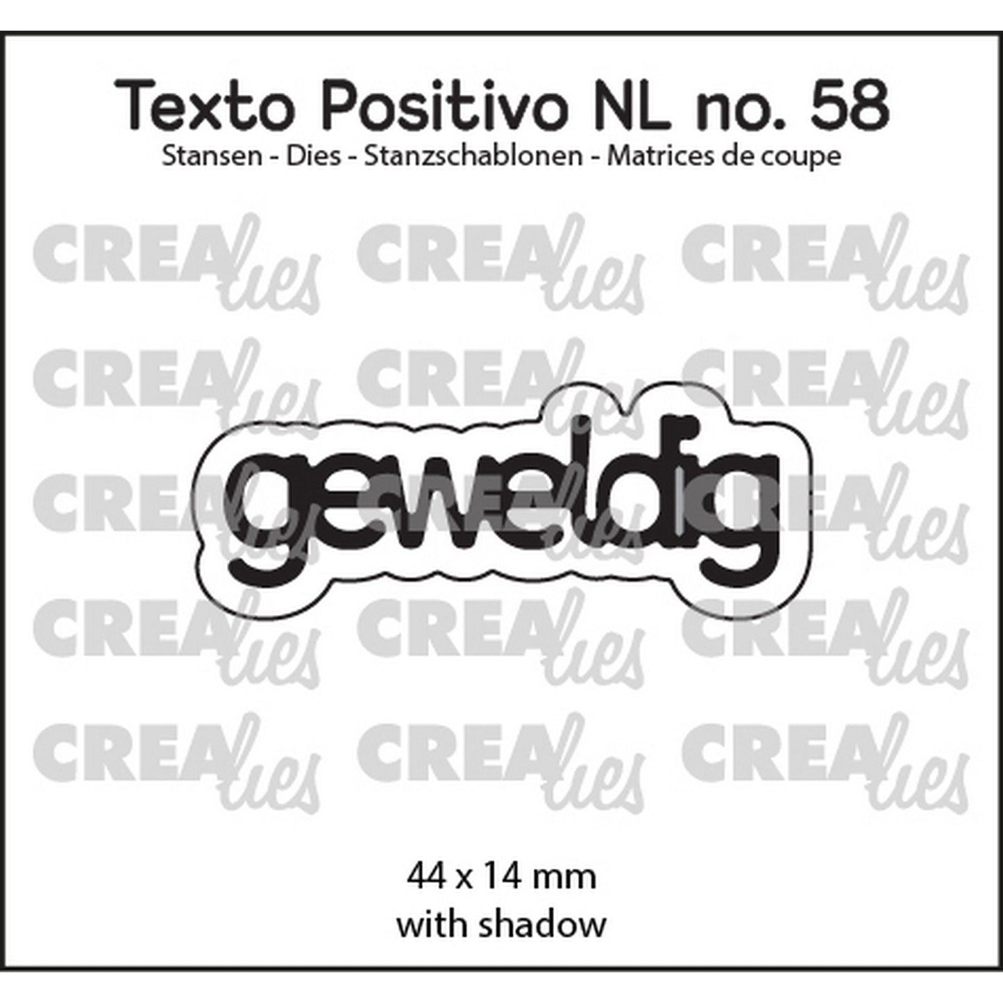 Crealies • troquel de corte genial