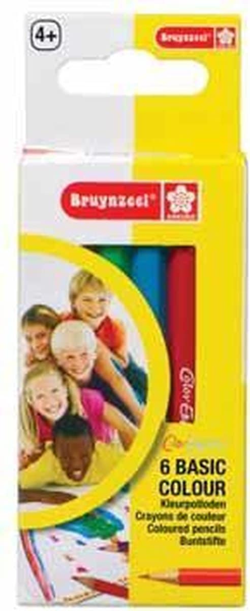 Bruynzeel mini lápices de color 6 piezas