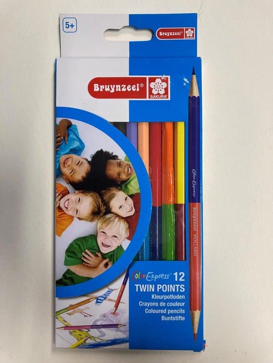 Bruynzeel Twin Points 12 matite 24 colori